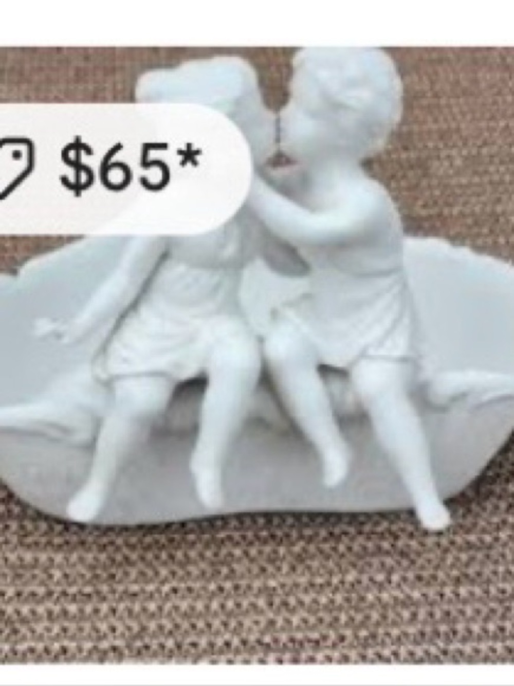 VINTAGE FIGURINE SMALL BOWL (1930s-1940s) - Picture 3 of 10